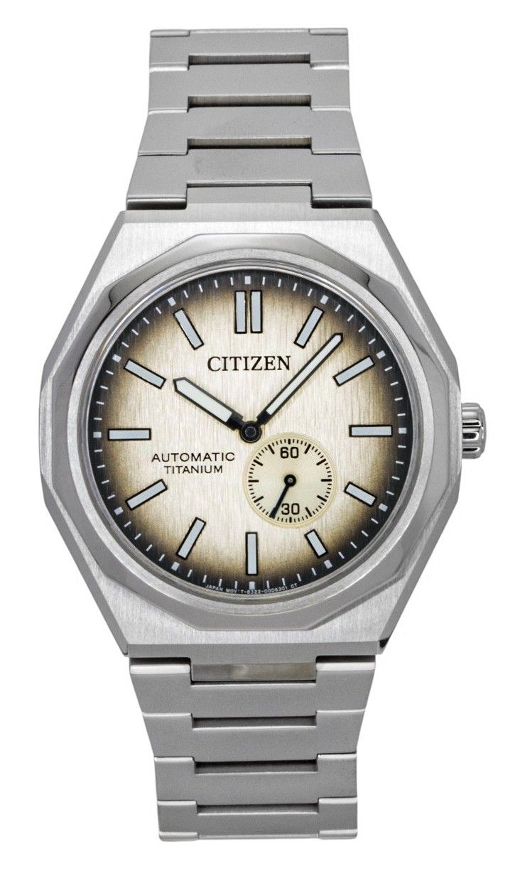 Citizen Zenshin 60 Super Titanium Copper Dial Automatic NK5020-58P 100M Men's Watch - Citizen