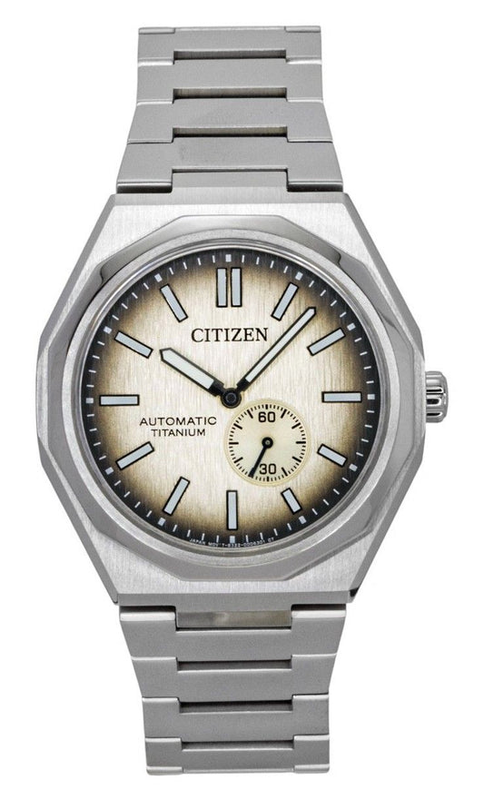 Citizen Zenshin 60 Super Titanium Copper Dial Automatic NK5020-58P 100M Men's Watch - Citizen