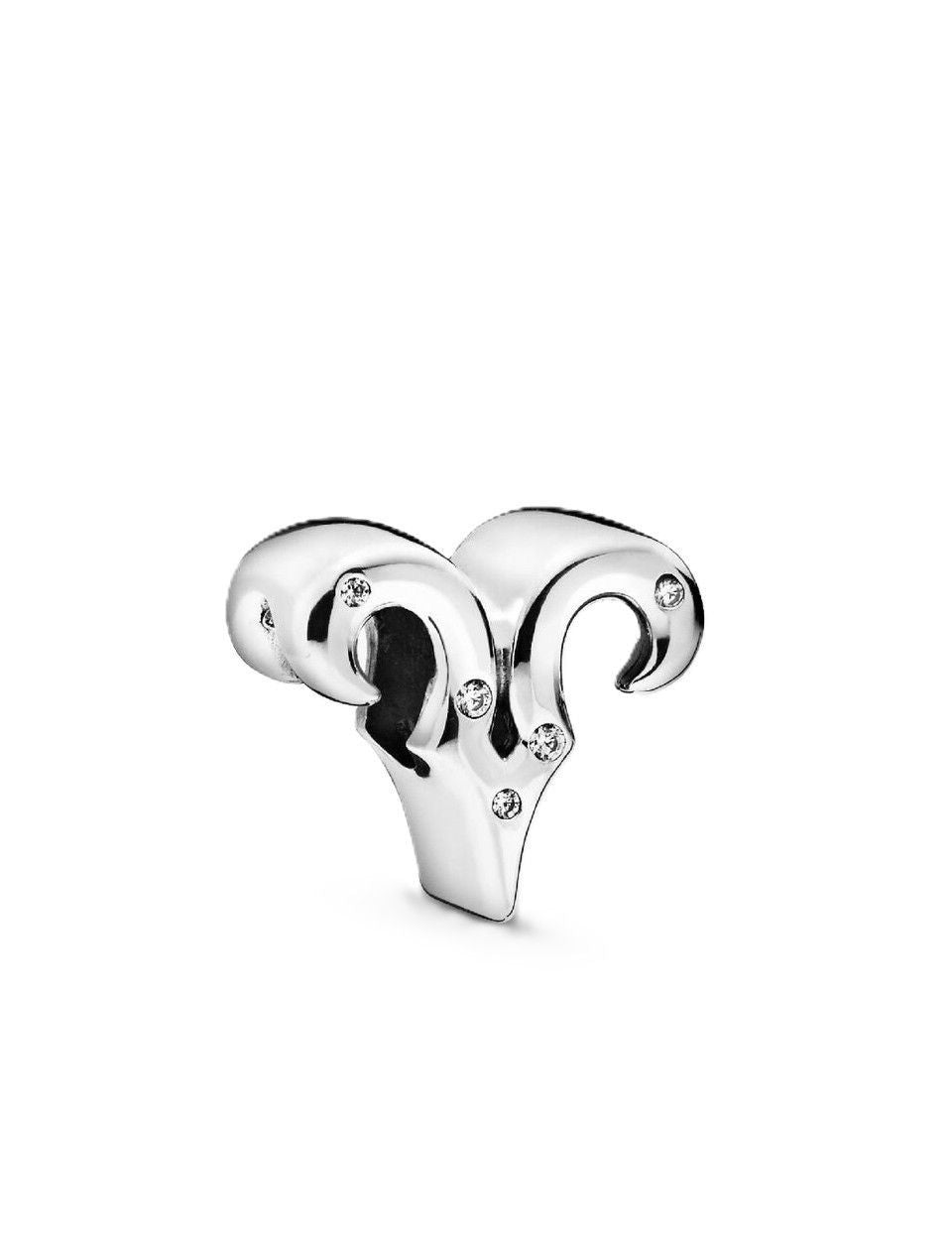 Pandora Sparkling Aries Zodiac Charm With Clear Cubic Zirconia P-798416C01 For Women - PANDORA