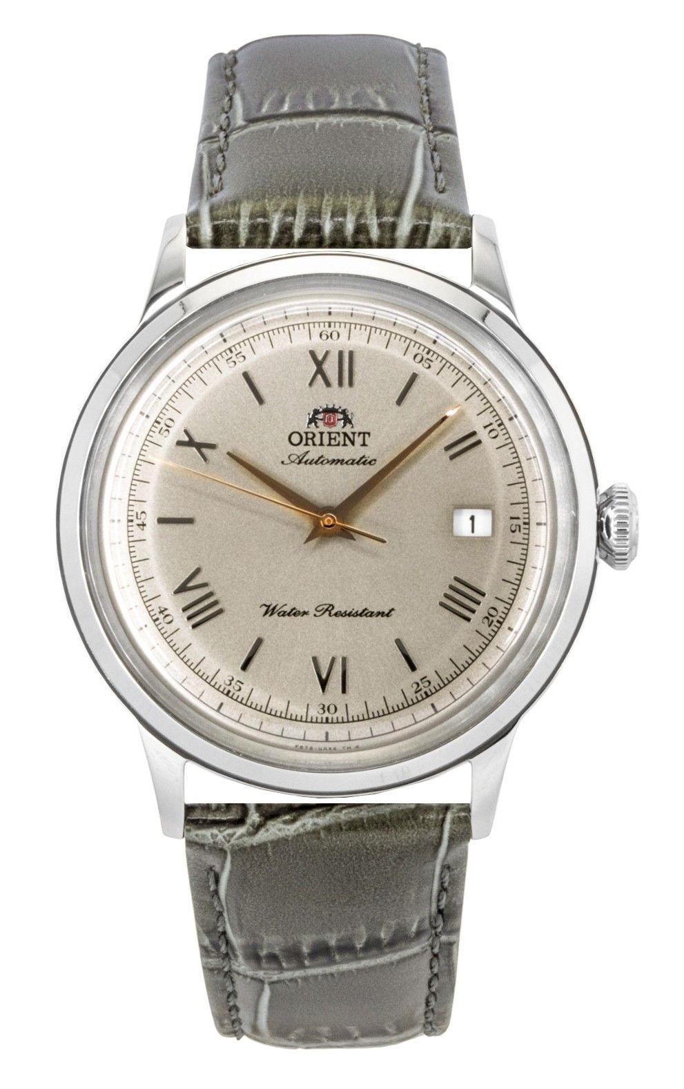 Orient Bambino Classic Leather Strap Beige Dial Automatic RA-AC0025N Men's Watch - Orient