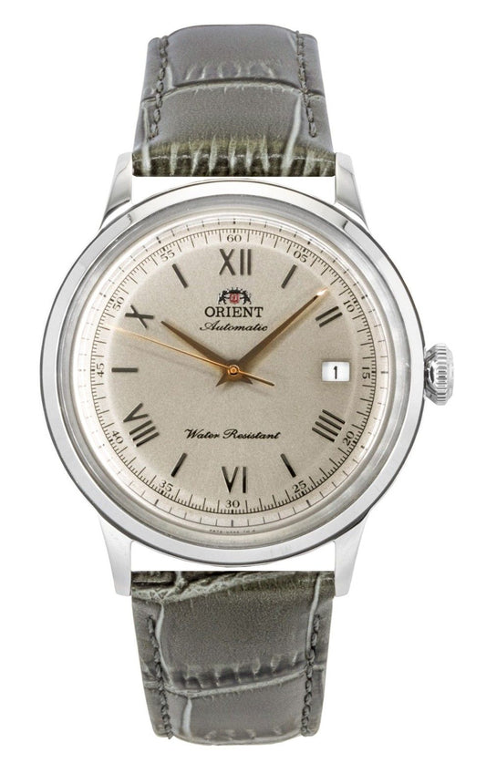 Orient Bambino Classic Leather Strap Beige Dial Automatic RA-AC0025N Men's Watch - Orient
