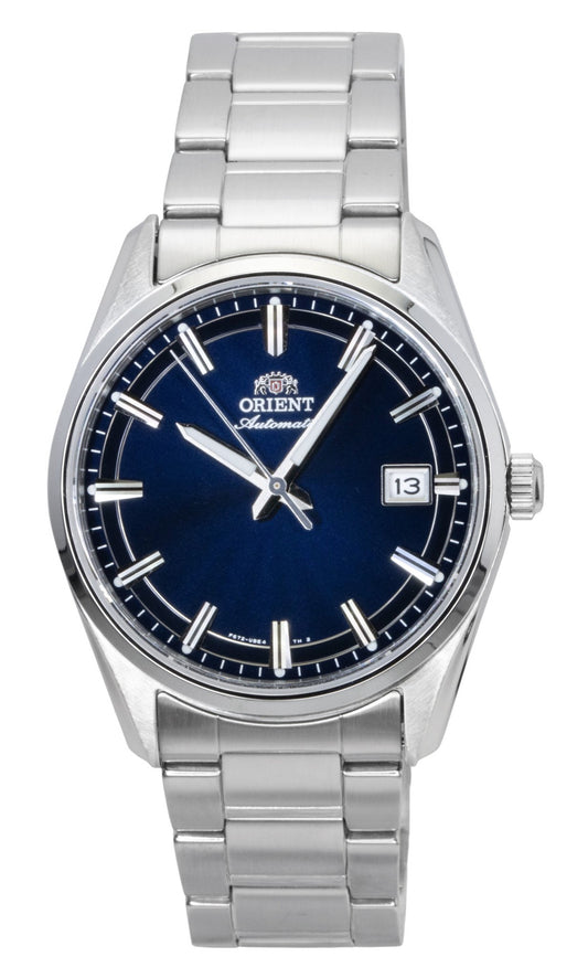 Orient Stretto Stainless Steel Blue Dial Automatic RA-AC0R02L Men's Watch - Orient