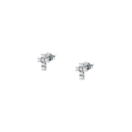 Morellato Tesori Earrings With White Cross SAIW217 For Women - Morellato