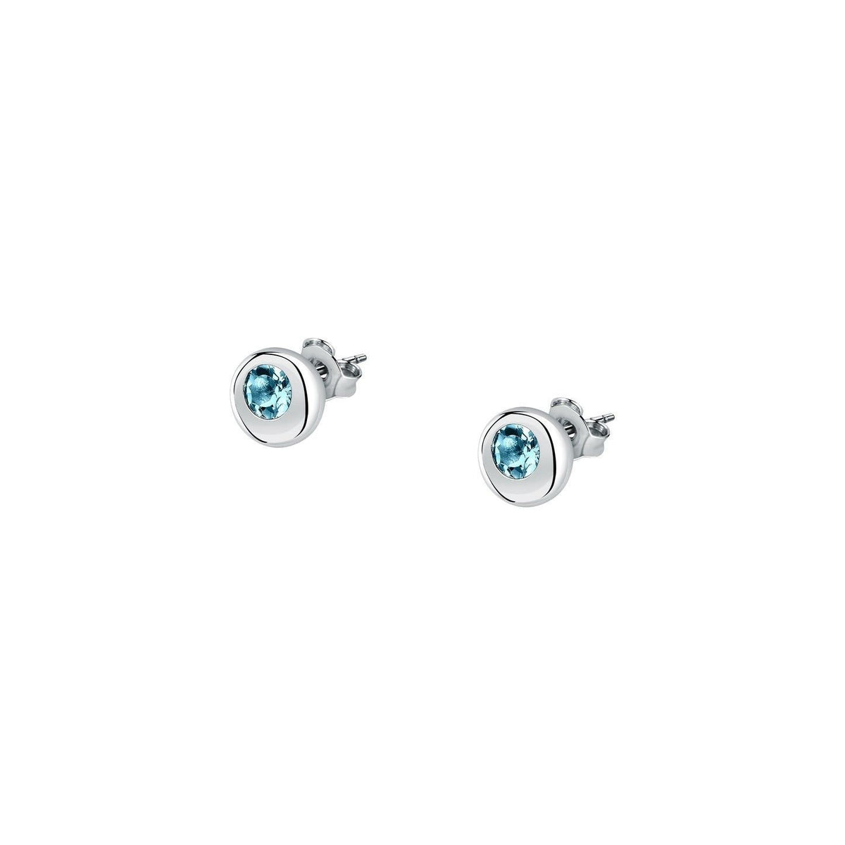 Morellato Tesori Eterni Earrings With Blue Stone SAXN21 For Women - Morellato