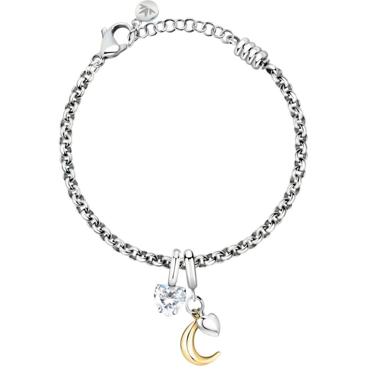 Morellato Drops Bracelet With Gold Tone Half Moon SCZ1375 For Women - Morellato