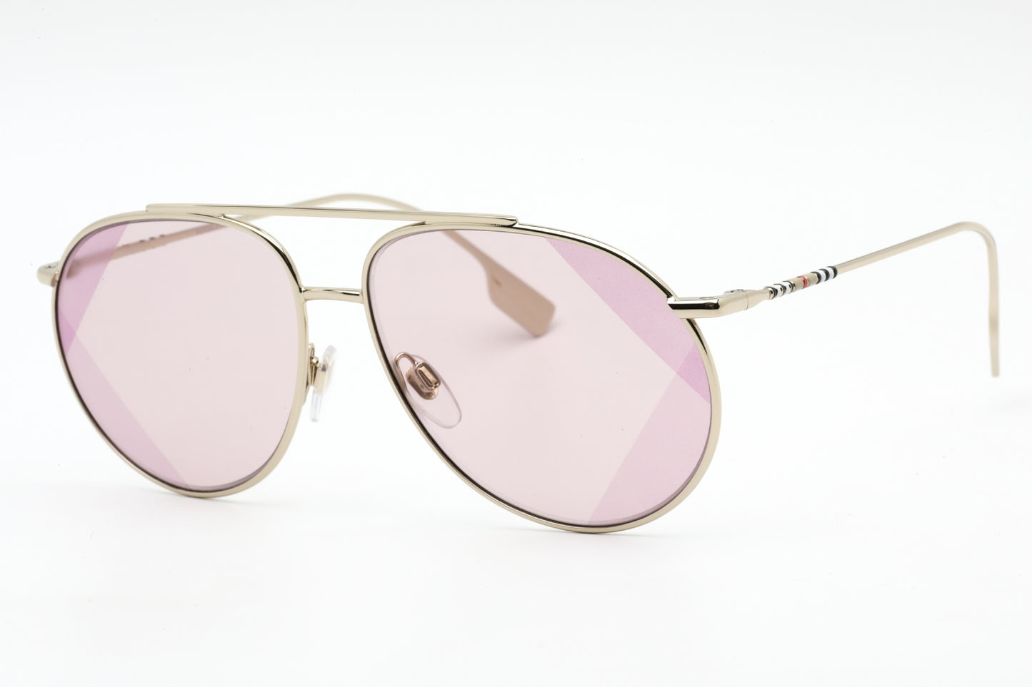 Burberry Alice BE3138 Light Gold Pink UV Print