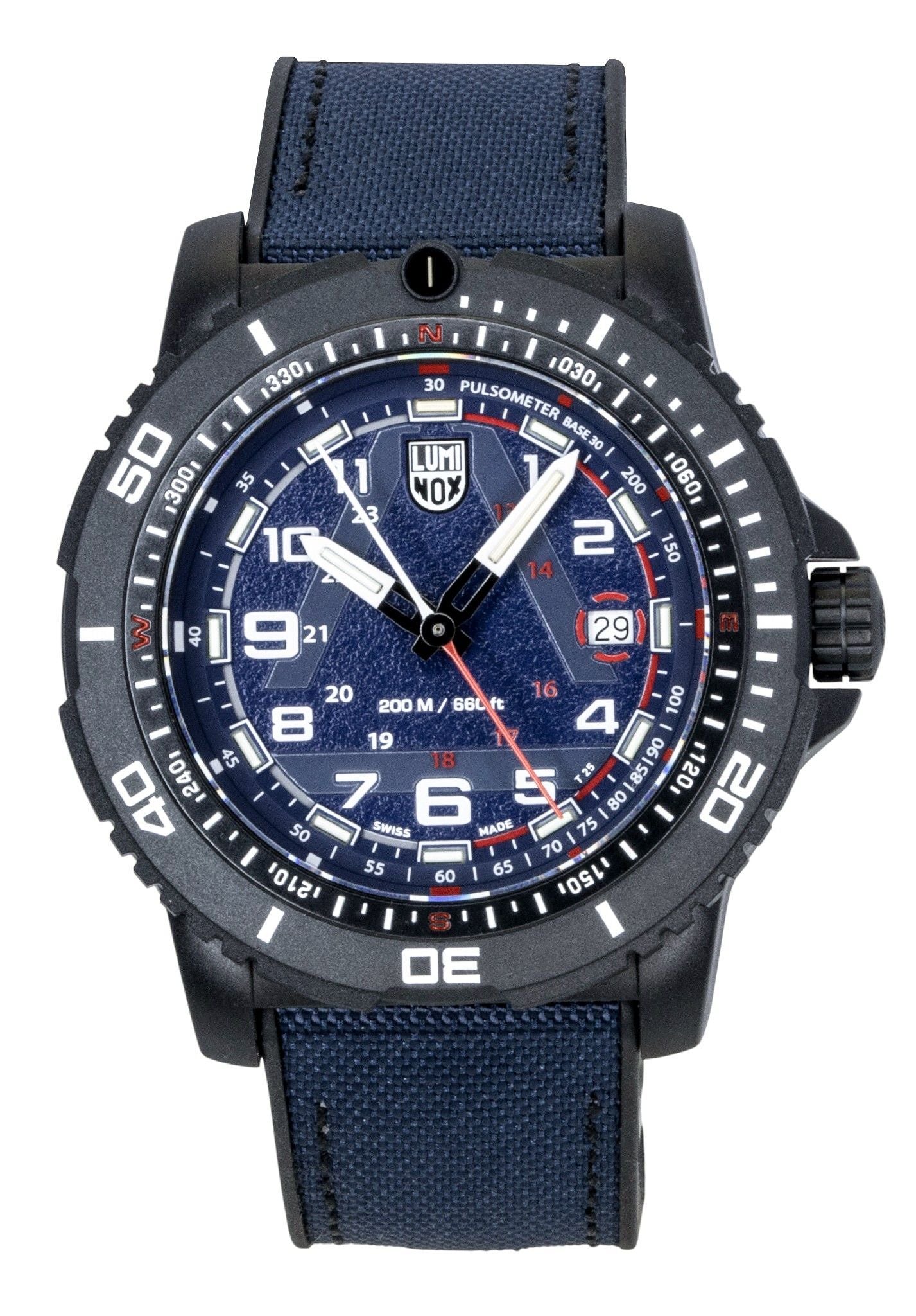 Luminox ICE-SAR Arctic Rubber Strap Blue Dial Quartz Diver's XL.1083 200M Men's Watch - Luminox