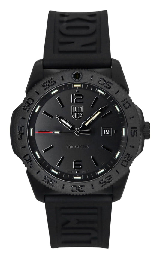 Luminox Pacific Diver Rubber Strap Black Dial Quartz XS.3121.BO.1 200M Men's Watch - Luminox