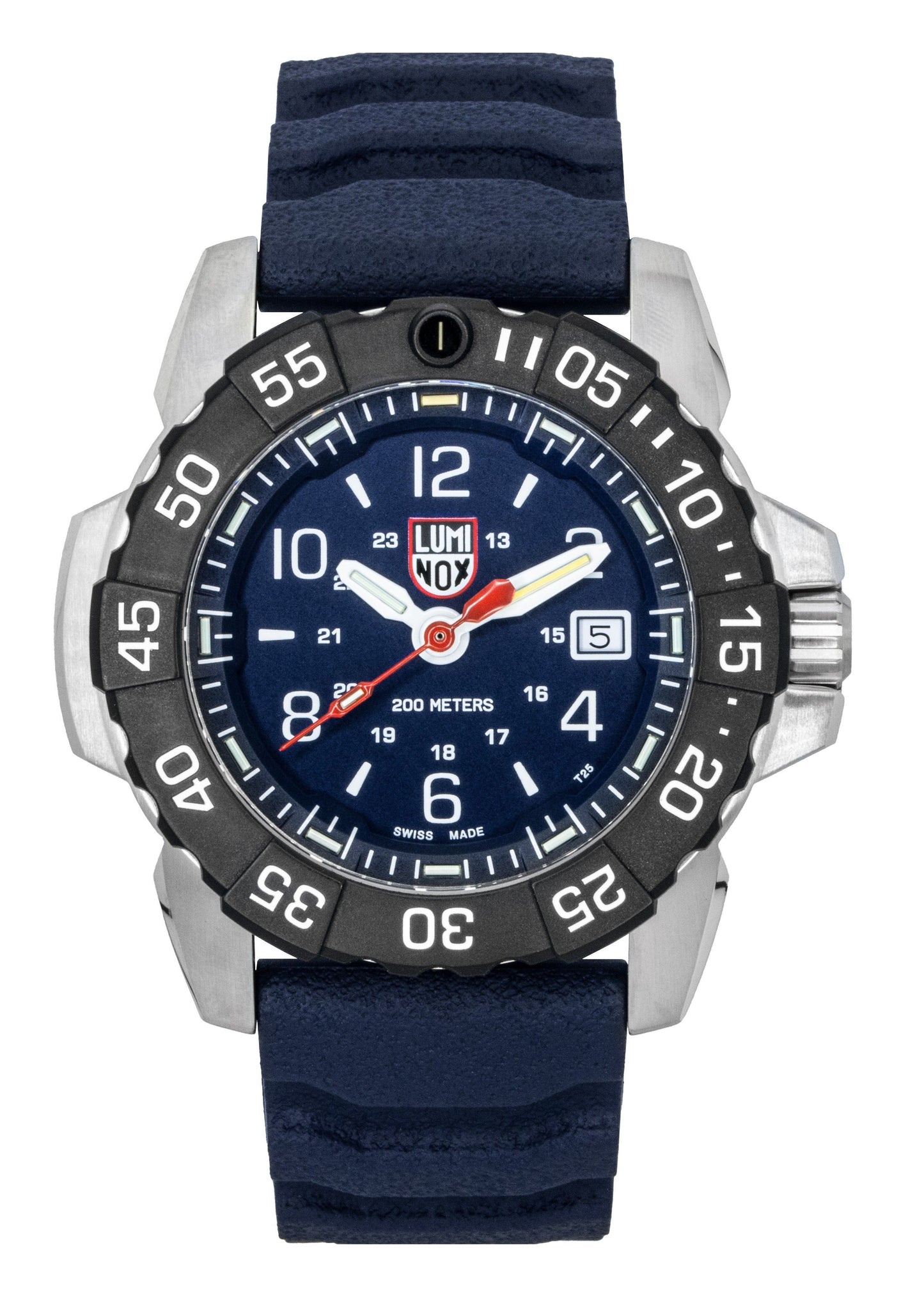 Luminox Navy Seal Rubber Strap Blue Dial Quartz Diver's XS.3253.CB 200M Men's Watch - Luminox