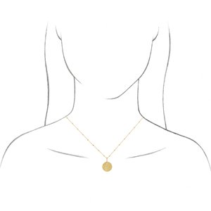 14K Yellow Athena 18" Necklace - BN & CO JEWELRY