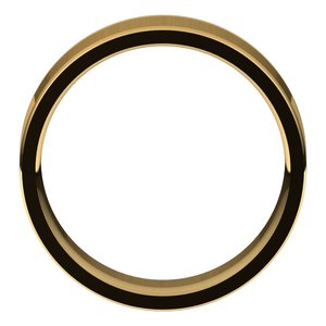 14K Yellow 8 mm Grooved Band Size 10 - BN & CO JEWELRY