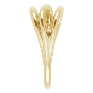 14K Yellow Negative Space Ring - BN & CO JEWELRY