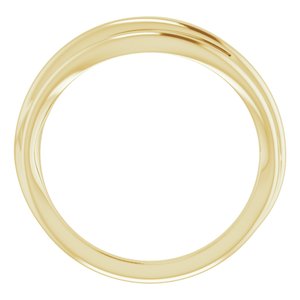 14K Yellow Negative Space Ring - BN & CO JEWELRY