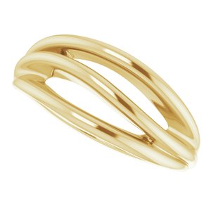 14K Yellow Negative Space Ring - BN & CO JEWELRY