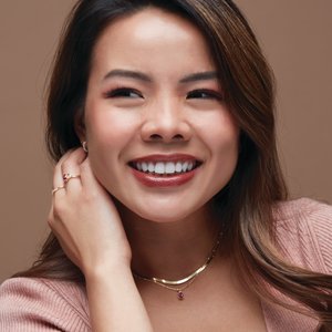 14K White 12.6 mm 1/3 CTW Natural Diamond Huggie Hoop Earrings - BN & CO JEWELRY