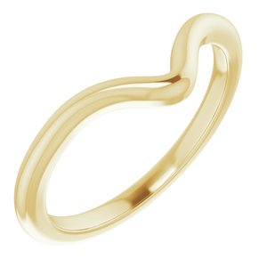 14K Yellow Band for 10x5 mm Marquise Ring - BN & CO JEWELRY