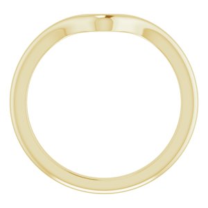 14K Yellow Band for 10x5 mm Marquise Ring - BN & CO JEWELRY