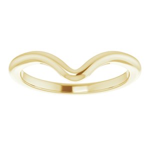 14K Yellow Band for 10x5 mm Marquise Ring - BN & CO JEWELRY