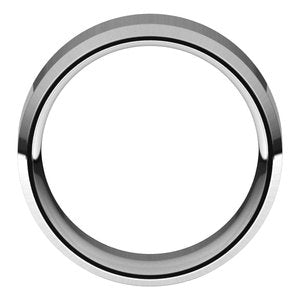 Continuum Sterling Silver 9 mm Beveled-Edge Comfort-Fit Band Size 14.5 - BN & CO JEWELRY