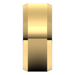 18K Yellow 9 mm Beveled-Edge Comfort-Fit Band Size 9 - BN & CO JEWELRY