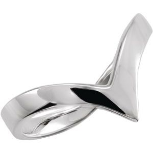 Platinum "V" Ring - BN & CO JEWELRY