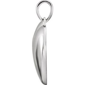 Sterling Silver 1/6 CT Natural Diamond Heart Pendant - BN & CO JEWELRY