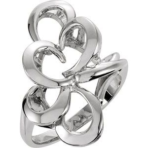 14K White Metal Fashion Ring - BN & CO JEWELRY