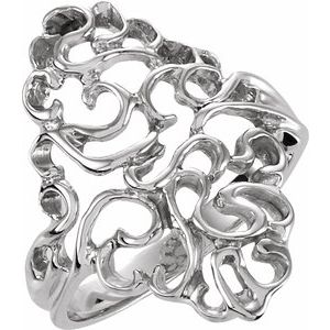 Sterling Silver Freeform Ring - BN & CO JEWELRY