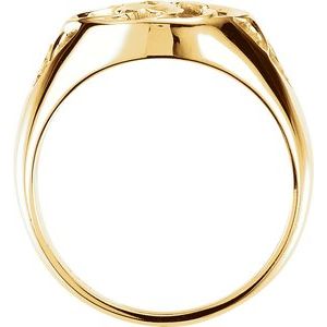 14K Yellow Filigree Ring - BN & CO JEWELRY