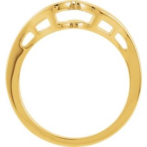 14K White 4.1-5.2 mm Round Accented Floral-Inspired Engagement Ring - BN & CO JEWELRY