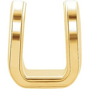 14K Yellow Cuff Link Joint - BN & CO JEWELRY