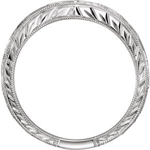 14K White Matching Band Size 5 - BN & CO JEWELRY