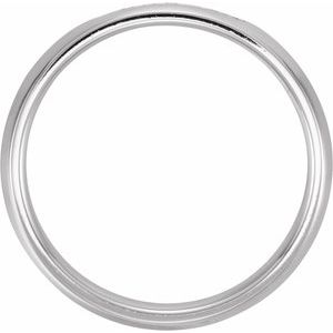 14K White 1/10 CTW Diamond Knife Edge Band - BN & CO JEWELRY