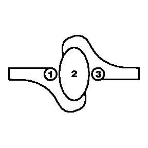 Cabochon Bypass Ring - BN & CO JEWELRY