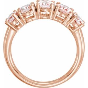 14K Rose Natural Pink Morganite Ring - BN & CO JEWELRY