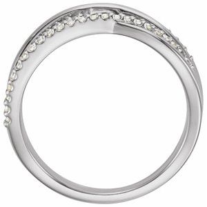 Set 1/5 CTW Diamond Criss-Cross Ring - BN & CO JEWELRY