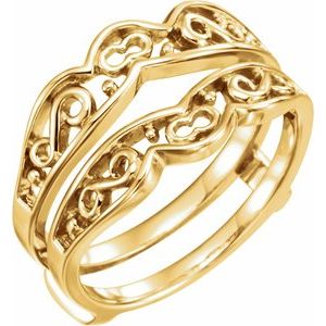 14K Yellow Ring Guard - BN & CO JEWELRY