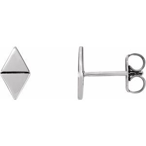 Sterling Silver Geometric Earrings - BN & CO JEWELRY