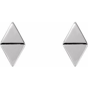 Sterling Silver Geometric Earrings - BN & CO JEWELRY