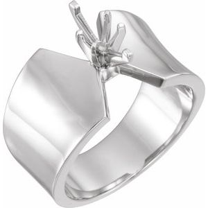 14K White Shank Peg Shank - BN & CO JEWELRY