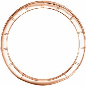 14K Rose Stackable Geometric Ring - BN & CO JEWELRY
