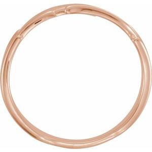 14K Rose Leaf Ring - BN & CO JEWELRY