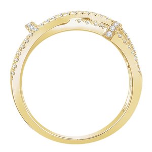 14K Yellow 1/2 CTW Natural Diamond Ring - BN & CO JEWELRY