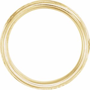14K Yellow 6 mm Design Band Size 11.5 - BN & CO JEWELRY