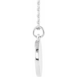 Sterling Silver Starburst Disc 16-18" Necklace - BN & CO JEWELRY