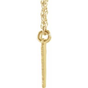 14K Yellow Gold-Plated Sterling Silver Arkansas State with Heart-Pierced City Necklace - BN & CO JEWELRY