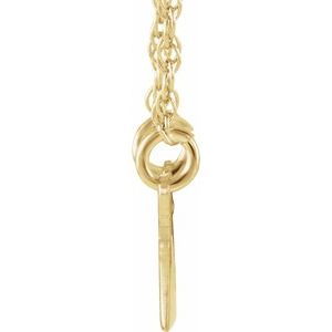 14K Yellow Gold-Plated Sterling Silver Oregon State with Heart-Pierced City Necklace - BN & CO JEWELRY