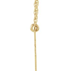14K Yellow Gold-Plated Sterling Silver Maine State with Heart-Pierced City Necklace - BN & CO JEWELRY
