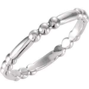 Sterling Silver Stackable Ring - BN & CO JEWELRY