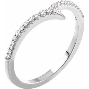 14K White 1/6 CTW Diamond Ring - BN & CO JEWELRY